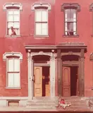 Harold Corsini, Pittsburgh Facade 512/514, color, photograph