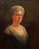 Portrait of Mrs. George Burgwin, c.1920s by Charles Taylor, oil on canvas, offered May 2020