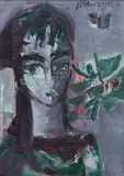 Zvi Meirovich, Portrait of a Woman