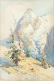 Regis Francois Gignoux, Alps Landscape