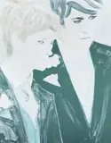Elizabeth Peyton, Prince Harry and Prince William, 2000, lithograph printed in colors