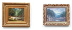 James Sulkowski, A Pair of Paintings: Mingo Creek, oil on board