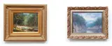 James Sulkowski, A Pair of Paintings: Mingo Creek, oil on board