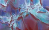 Ruth Selwitz, Untitled Abstraction, acrylic stains on unprimed canvas