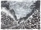 Back to Pittsburgh by James P. Nelson, 1988, lithograph, offered May 2020