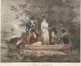 Untitled by Party Angling, engraving 1798, offered Mar 2020