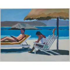 Villa Del Sol by Ken Durkin, 1985, acrylic on canvas, [approximate dimensions -, offered Nov 2025