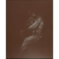 Alexander, Canedo (Mexican, 1902 - 1978), Seated Nude, pastel chalk on toned paper, [approximate dimensions -
