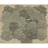 Tanaka Ryohei, Grove No. 2, 1966, etching, [approximate dimensions -