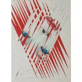 James Rosenquist, "Ice Point", from Art and Sport, 1983, lithograph in colors on Arches paper