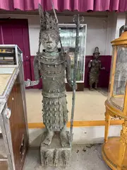 Untitled by Benin, bronze figure of a warrior, offered Nov 2025