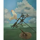 Priscilla Roberts, "Gone With the Wind,", oil on board, [approximate dimensions -