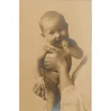 Anne Brigman, Smiling Baby, photograph, [approximate dimensions -