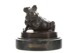 Untitled by Christine Baldwin, bronze c. 1984, offered Aug 2022