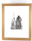 Karl Bodmer, Featured in this lot is this aquatinted, etching