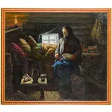 Slansk, 1918 - 2001 / La Madre, gli anni della guerra / Firmato N Sysoev e datato 1967 in basso a destra by Nikolaj Aleksandrovic Sysoev, oil on canvas, offered Jul 2024