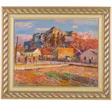 Kobyletska Poliana, 1891 - Uzhgorod, 1975 / Il castello di Uzhhorod / Firmato Bokshay in basso a sinistra by Joseph Josephovich Bokshay, oil on canvas, offered Jul 2024