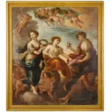 Theodoor Van Thulden, Allegoria dell'Abbondanza, della Primavera e dell'Inverno, oil on canvas