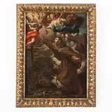 Bartolomeo Guidobono, San Francesco in estasi, oil on canvas
