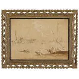 Giacomo Guardi, Veduta del bacino di San Marco verso l'isola di San Giorgio
