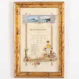 Aurelio Craffonara, Gallarate, 1875 - Genova, 1945 / La lanterna, Portovenere e figura allegorica / Firmato Craffonara Aurelio e datato Genova 903 in basso a destra