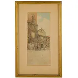 Vincenzo Loria, Salerno, 1849 - La Spezia, 1939 / Duomo di Benevento / Firma V Loria e titolo in basso a sinistra