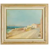 Bruno Bramanti, Firenze, 1897 - S. Domenico di Fiesole, 1957 / Veduta di Rodi / Firmato B Bramantu in basso a sinistra, oil on panel