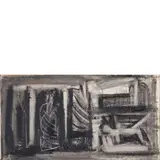 Mario Sironi, Sassari 1885 - Milano 1961 / Studio per I'affresco 'Venezia, l'Italia e gli Studi' nell'Aula Magna dell'universita` di Venezia di Ca` Foscari, tempera