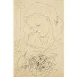 Pablo Picasso, Malaga 1881 - Mougins 1973 / Maternità, 1938, Incisione su carta