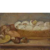 Carlo Socrate, Mezzana Bigli 1889 - Roma 1967 / Senza titolo, 1955, oil on canvas