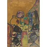 Gino Meloni, Varese 1905 - Lissone (Va) 1989 / Natura morta, 1974