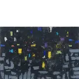 Roberto Crippa, Milano 1921 - Bresso 1972 / Cielo blu, 1952, oil on canvas