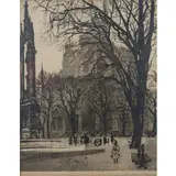 Anselmo Bucci, Fossombrone 1887 - Monza 1965 / Parigi, Puntasecca su carta