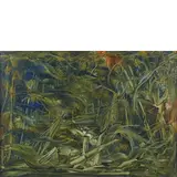 Chicco Ferrari, Bedonia (Pr) 1933 / In Val Taro, 1974, oil on canvas