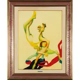 Ernesto Tavernari, Milano 1911 / Violenza, 1973, oil on canvas