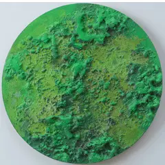 1951 - 2021 / Senza titolo by Paola Romano, mixed media on panel, offered Oct 2024