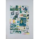 Mario Schifano, Homs 1934 - Roma 1998 / Senza titolo, screenprint a colori on paper