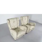 A Pair Of Armchairs Attributed To P. Buffa, Senza titolo