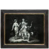 Filippo Falciatore, Scena arcadica, oil on canvas