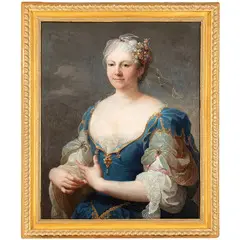 Jacopo Amigoni, Ritratto di dama, oil on canvas