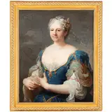 Jacopo Amigoni, Ritratto di dama, oil on canvas