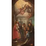 Giovanni Domenico Cignaroli, Bozzetto raffigurante la Comunione di San Gerolamo, oil on canvas