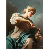 Antonio Cifrondi, Allegoria, oil on canvas