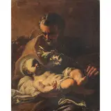 Francesco Solimena, San Giuseppe con il Bambino, oil on canvas