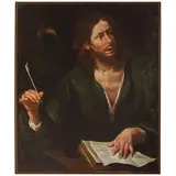 Giuseppe Assereto, San Giovanni Evangelista, oil on canvas