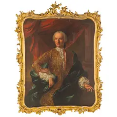 Tommaso Parodi, Ritratto di gentiluomo della famiglia Viani / Ritratto di dama della famiglia Viani, oil on canvas