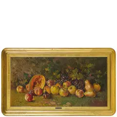 Genova, 1868 - 1952 / Natura morta con frutta / Firmato Bentivoglio in basso a destra by Cesare Bentivoglio, oil on canvas, offered Nov 2024