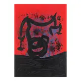 Joan Miró, Equilibre sur l'Horizon (Mourlot 598), 1969, Lithograph in colors on Rives BFK paper
