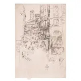 James Abbott McNeill Whistler, The Rialto, from Second Venice Set (Kennedy 211, Glasgow 199)