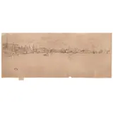 James Abbott McNeill Whistler, Long Venice, Second Venice Set (Kennedy 212, Glasgow 211)